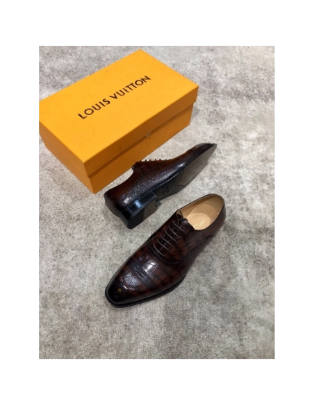 Louis Vuitton leather shoes 037,Louis Vuitton Leather Shoes,LOUIS VUITTON Sneakers,Business Shoes