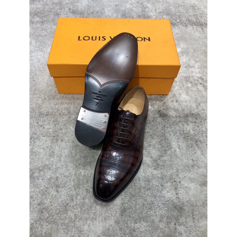 Louis Vuitton leather shoes 037,Louis Vuitton Leather Shoes,LOUIS VUITTON Sneakers,Business Shoes
