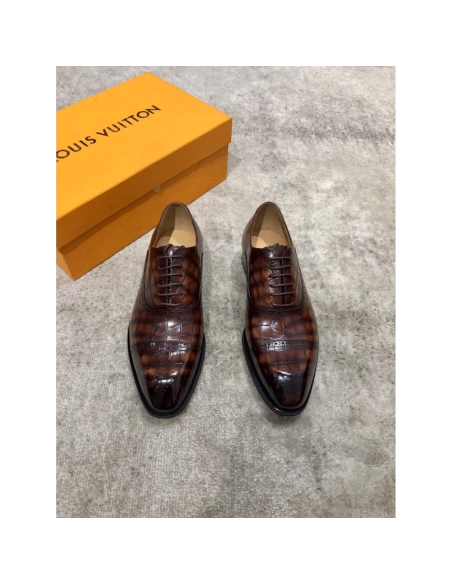 Louis Vuitton leather shoes 038,Louis Vuitton Leather Shoes,LOUIS VUITTON Sneakers,Business Shoes
