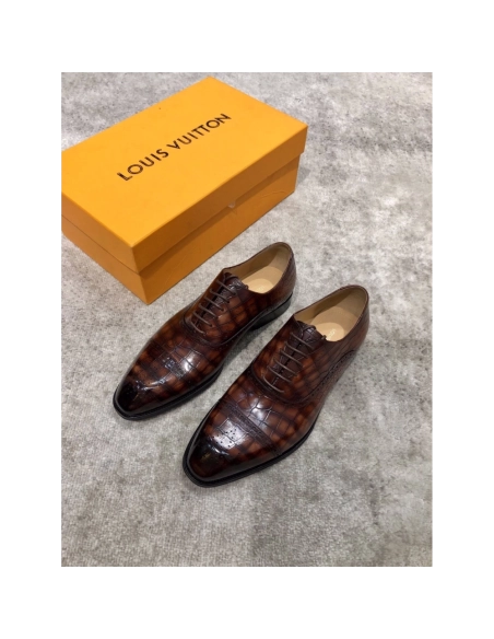 Louis Vuitton leather shoes 038,Louis Vuitton Leather Shoes,LOUIS VUITTON Sneakers,Business Shoes