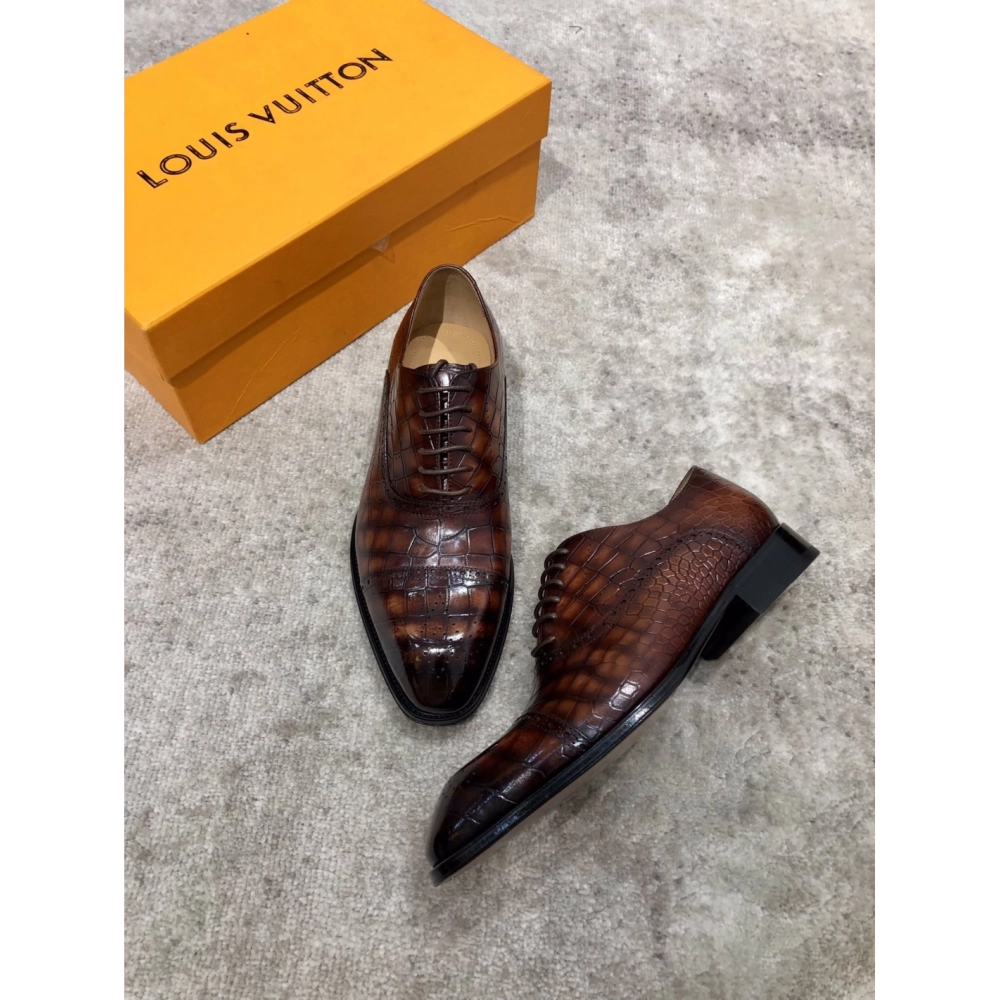 Louis Vuitton leather shoes 038,Louis Vuitton Leather Shoes,LOUIS VUITTON Sneakers,Business Shoes