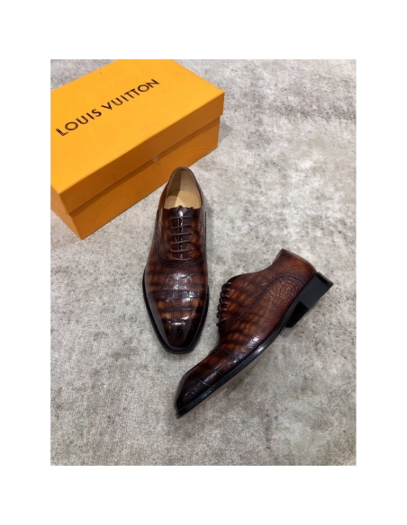 Louis Vuitton leather shoes 038,Louis Vuitton Leather Shoes,LOUIS VUITTON Sneakers,Business Shoes