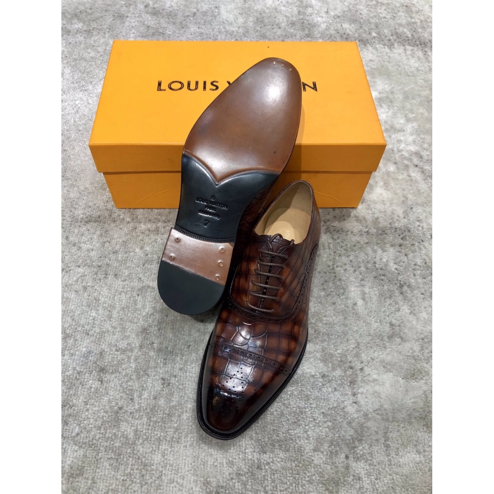 Louis Vuitton leather shoes 038,Louis Vuitton Leather Shoes,LOUIS VUITTON Sneakers,Business Shoes