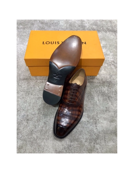 Louis Vuitton leather shoes 038,Louis Vuitton Leather Shoes,LOUIS VUITTON Sneakers,Business Shoes