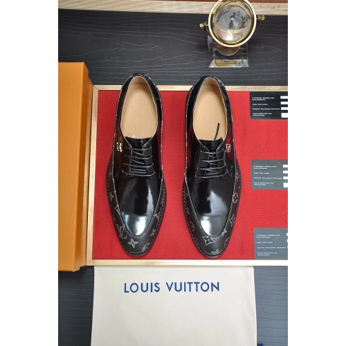Louis Vuitton leather shoes 043,Louis Vuitton Leather Shoes,LOUIS VUITTON Sneakers,Business Shoes