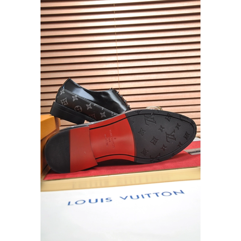 Louis Vuitton leather shoes 043,Louis Vuitton Leather Shoes,LOUIS VUITTON Sneakers,Business Shoes