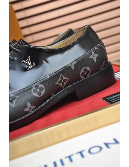 Louis Vuitton leather shoes 043,Louis Vuitton Leather Shoes,LOUIS VUITTON Sneakers,Business Shoes