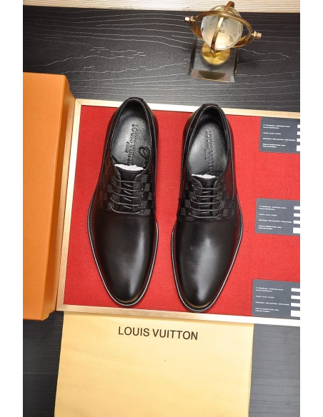 Louis Vuitton leather shoes 045,Louis Vuitton Leather Shoes,LOUIS VUITTON Sneakers,Business Shoes