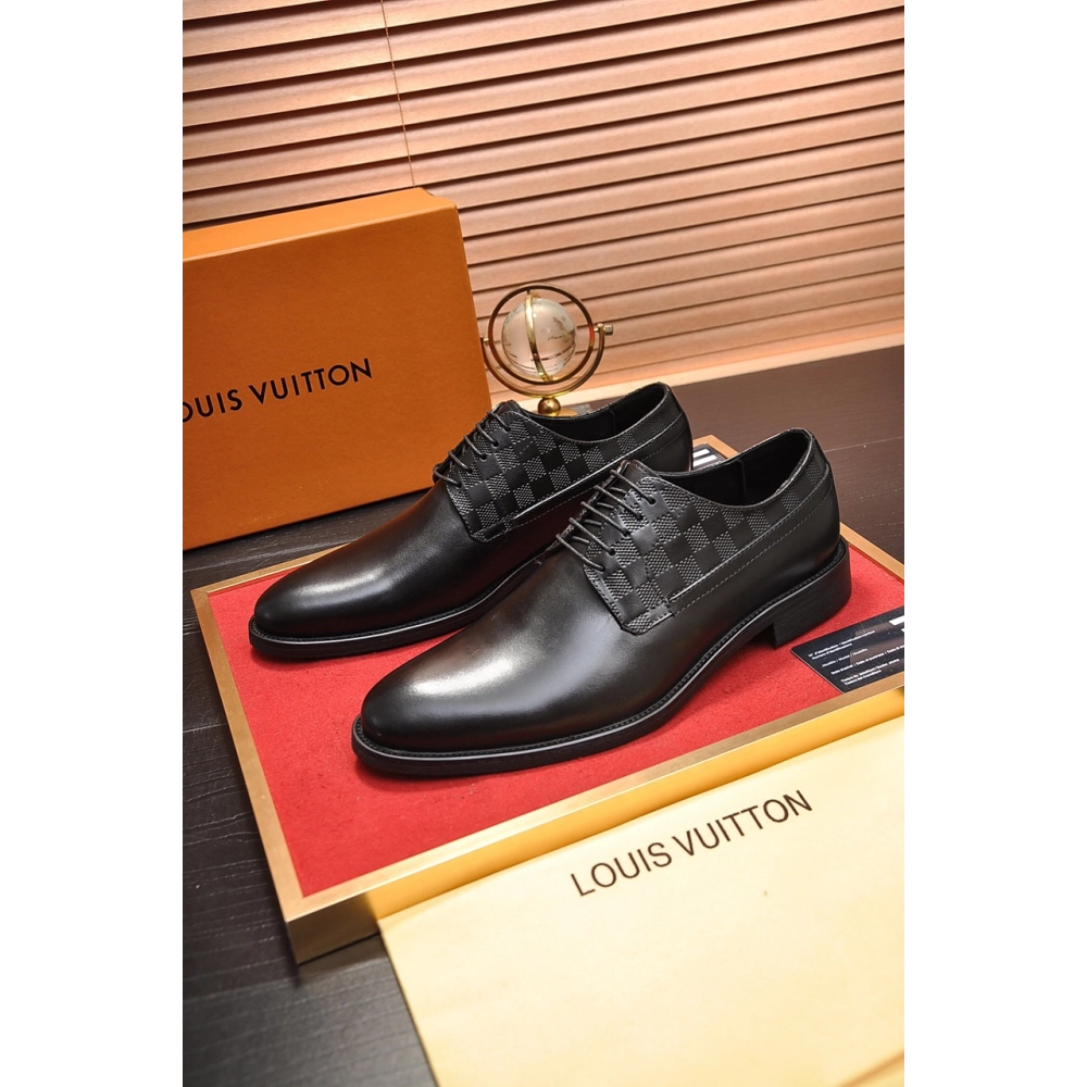 Louis Vuitton leather shoes 045,Louis Vuitton Leather Shoes,LOUIS VUITTON Sneakers,Business Shoes