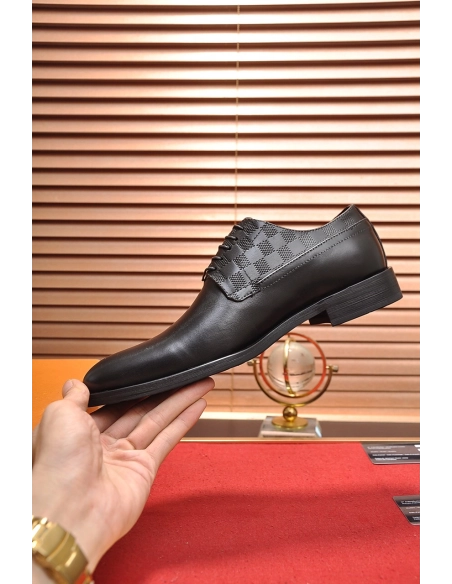 Louis Vuitton leather shoes 045,Louis Vuitton Leather Shoes,LOUIS VUITTON Sneakers,Business Shoes