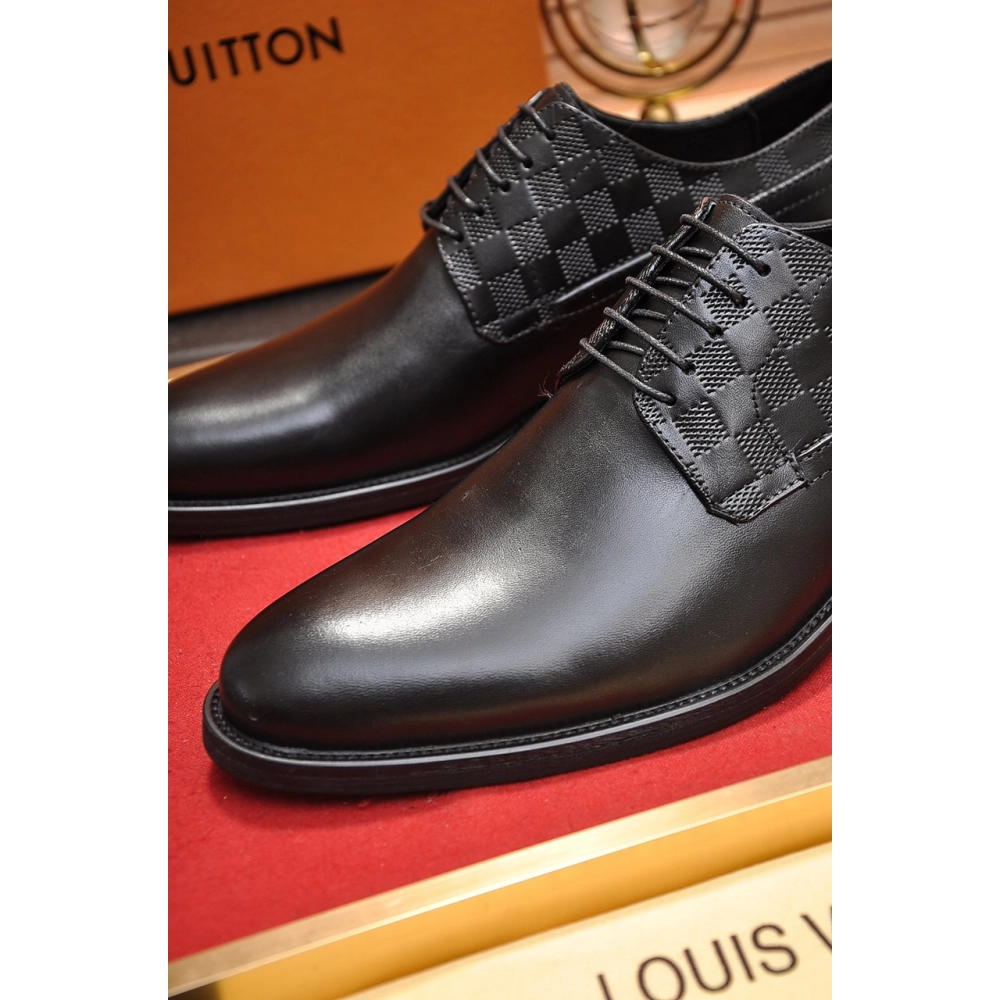 Louis Vuitton leather shoes 045,Louis Vuitton Leather Shoes,LOUIS VUITTON Sneakers,Business Shoes