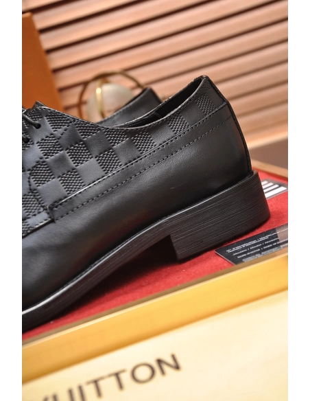 Louis Vuitton leather shoes 045,Louis Vuitton Leather Shoes,LOUIS VUITTON Sneakers,Business Shoes
