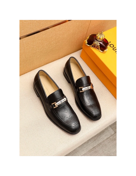 Louis Vuitton leather shoes 047,Louis Vuitton Leather Shoes,LOUIS VUITTON Sneakers,Business Shoes