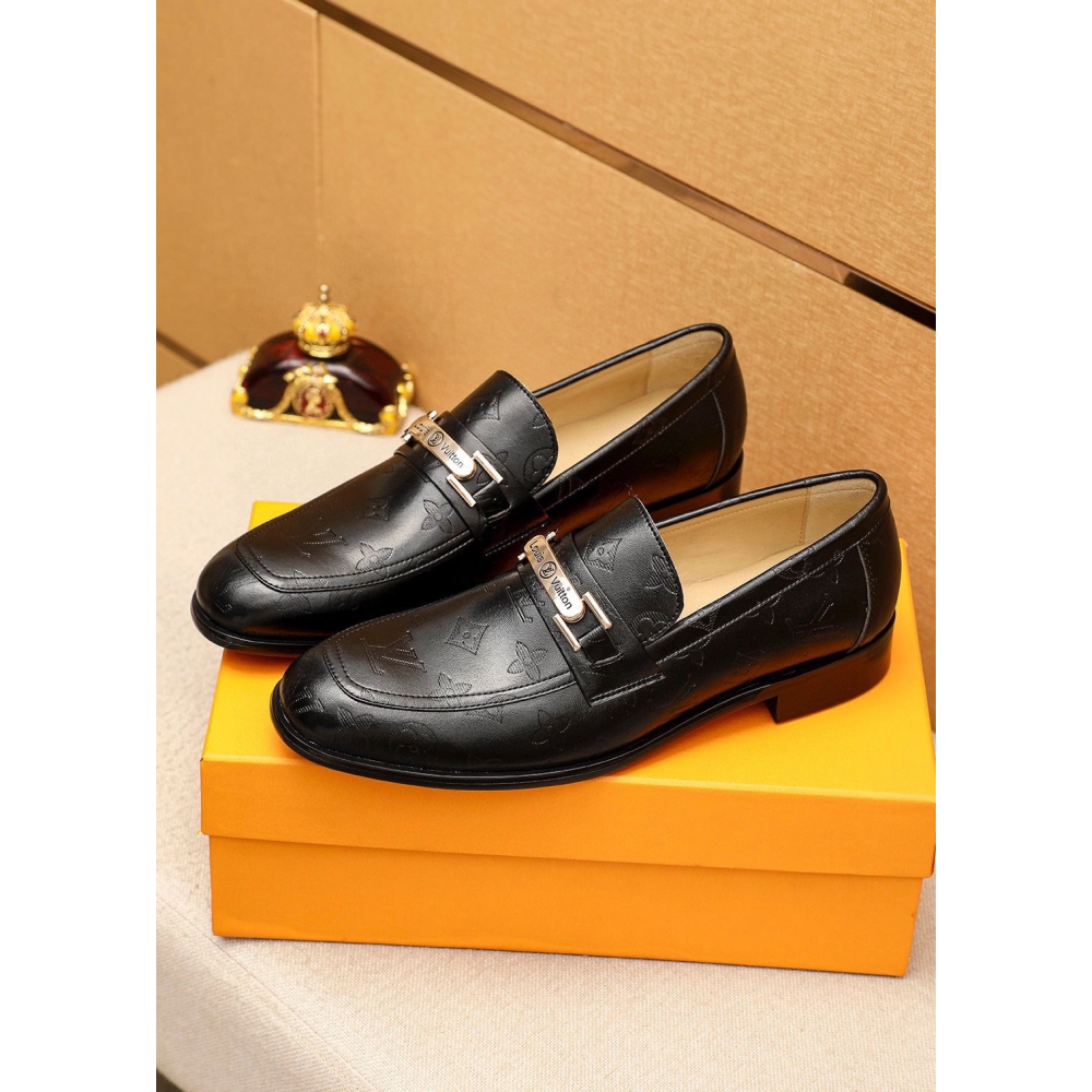 Louis Vuitton leather shoes 047,Louis Vuitton Leather Shoes,LOUIS VUITTON Sneakers,Business Shoes