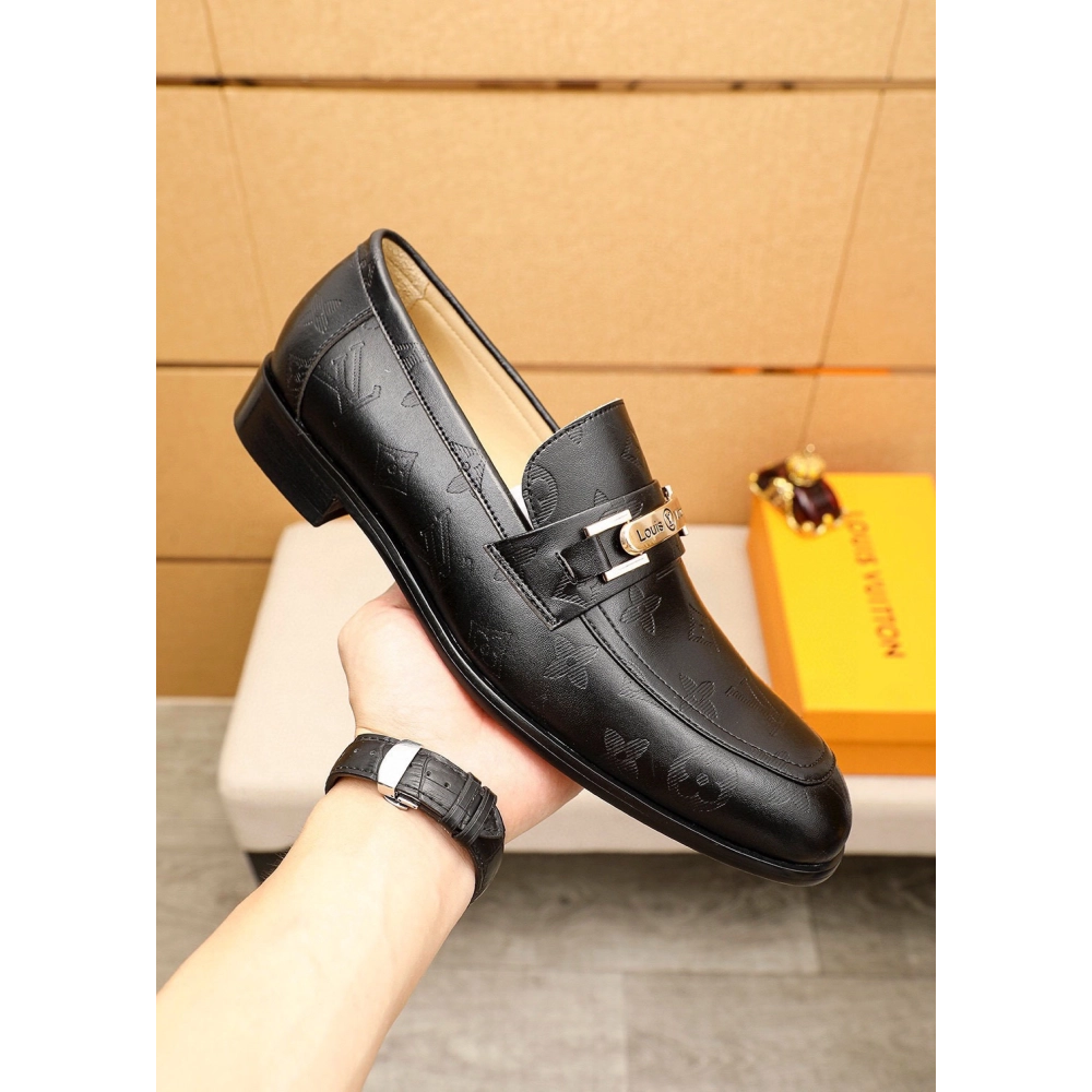 Louis Vuitton leather shoes 047,Louis Vuitton Leather Shoes,LOUIS VUITTON Sneakers,Business Shoes
