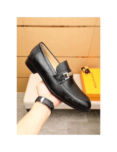 Louis Vuitton leather shoes 047,Louis Vuitton Leather Shoes,LOUIS VUITTON Sneakers,Business Shoes
