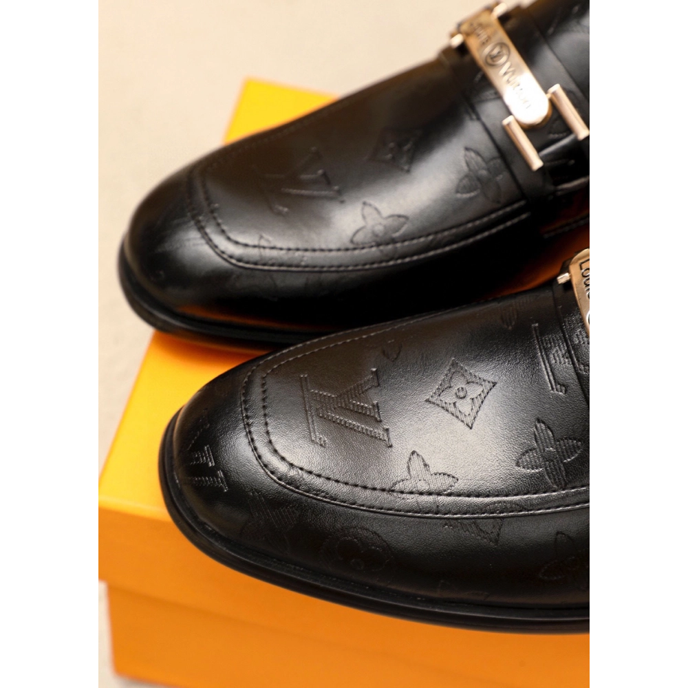 Louis Vuitton leather shoes 047,Louis Vuitton Leather Shoes,LOUIS VUITTON Sneakers,Business Shoes