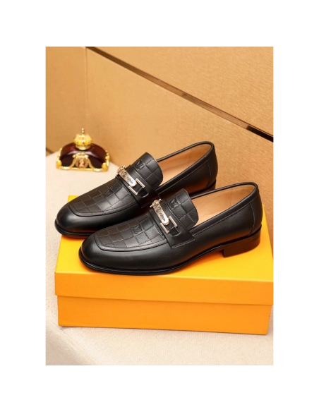 Louis Vuitton leather shoes 048,Louis Vuitton Leather Shoes,LOUIS VUITTON Sneakers,Business Shoes