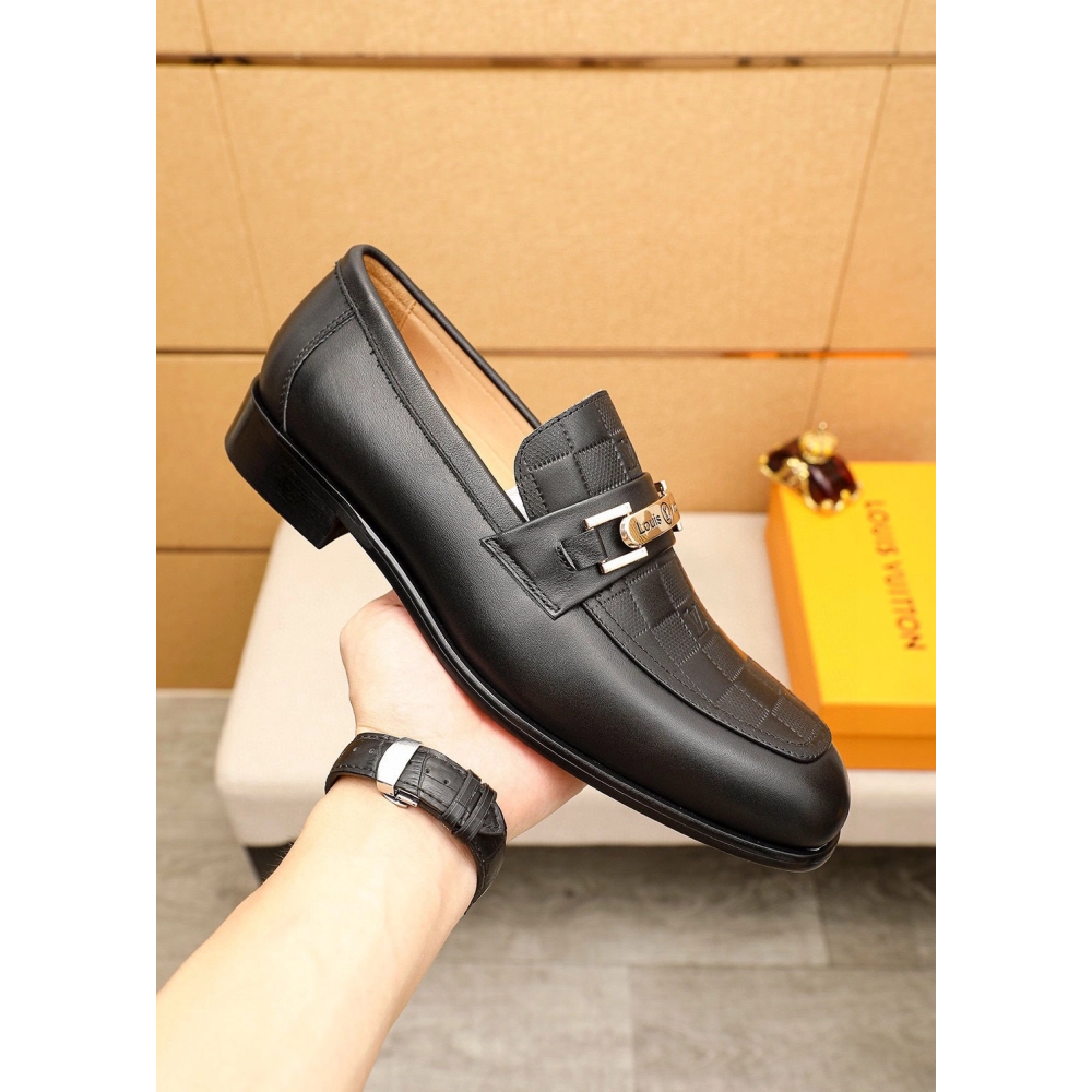 Louis Vuitton leather shoes 048,Louis Vuitton Leather Shoes,LOUIS VUITTON Sneakers,Business Shoes
