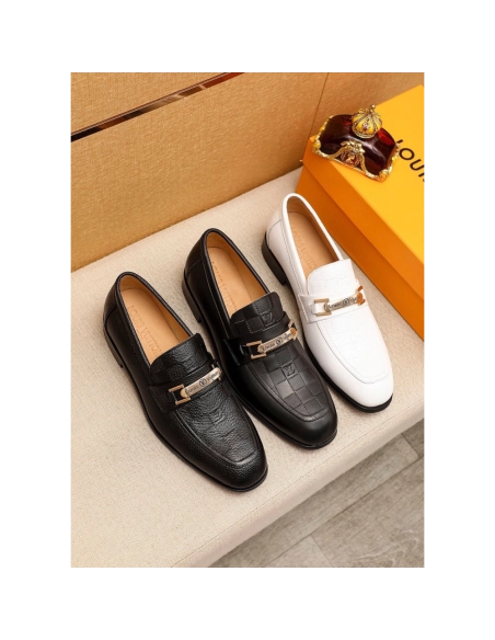Louis Vuitton leather shoes 048,Louis Vuitton Leather Shoes,LOUIS VUITTON Sneakers,Business Shoes