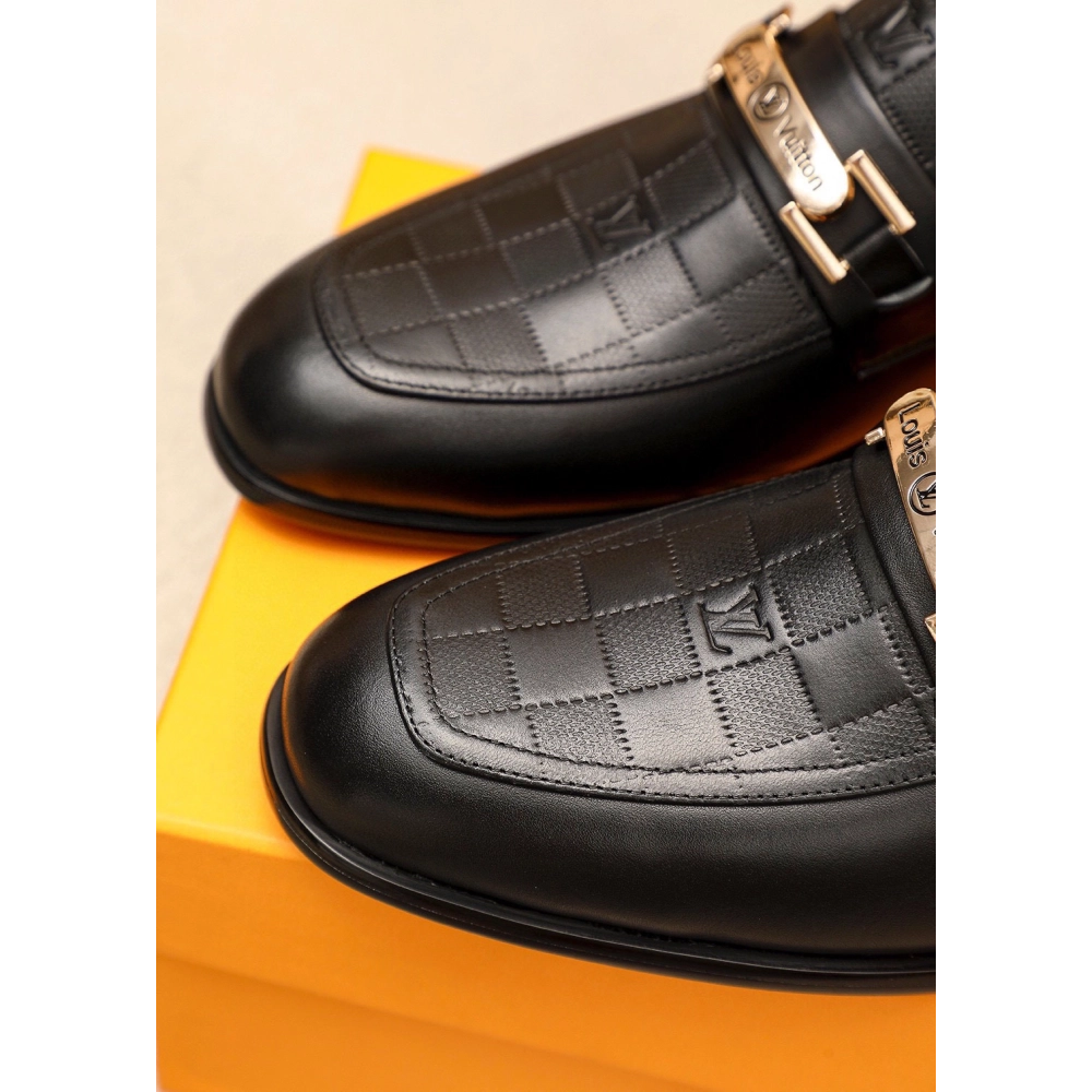 Louis Vuitton leather shoes 048,Louis Vuitton Leather Shoes,LOUIS VUITTON Sneakers,Business Shoes