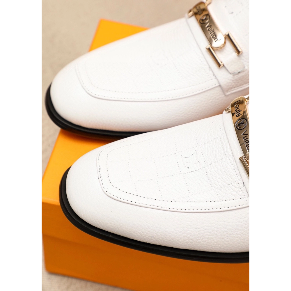 Louis Vuitton leather shoes 049,Louis Vuitton Leather Shoes,LOUIS VUITTON Sneakers,Business Shoes