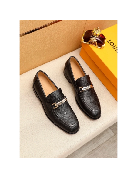 Louis Vuitton leather shoes 050,Louis Vuitton Leather Shoes,LOUIS VUITTON Sneakers,Business Shoes