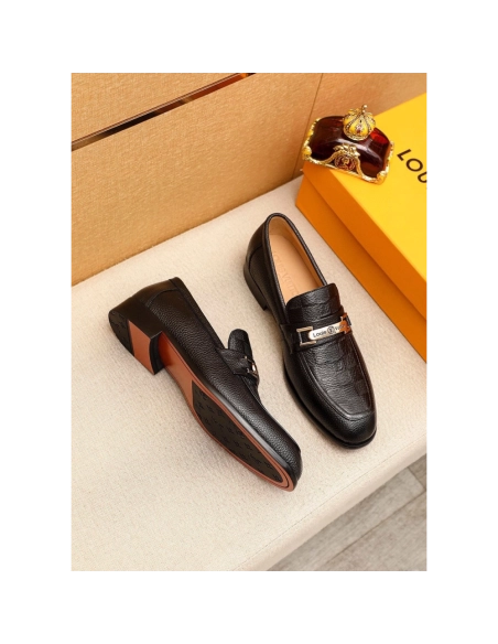 Louis Vuitton leather shoes 050,Louis Vuitton Leather Shoes,LOUIS VUITTON Sneakers,Business Shoes