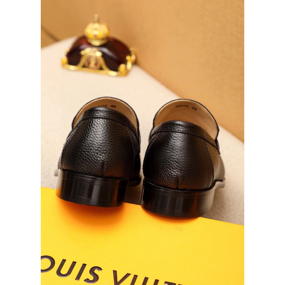 Louis Vuitton leather shoes 050,Louis Vuitton Leather Shoes,LOUIS VUITTON Sneakers,Business Shoes