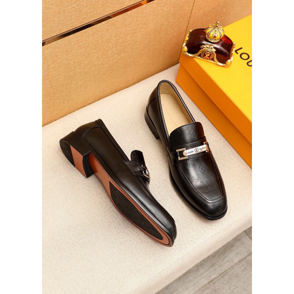 Louis Vuitton leather shoes 052,Louis Vuitton Leather Shoes,LOUIS VUITTON Sneakers,Business Shoes