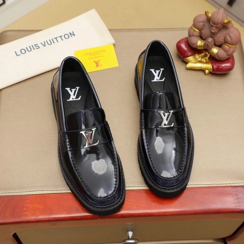 Louis Vuitton leather shoes 058,Louis Vuitton Leather Shoes,LOUIS VUITTON Sneakers,Business Shoes