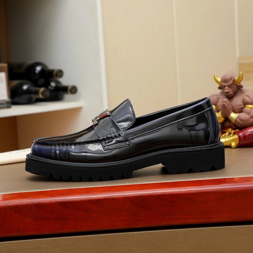 Louis Vuitton leather shoes 058,Louis Vuitton Leather Shoes,LOUIS VUITTON Sneakers,Business Shoes