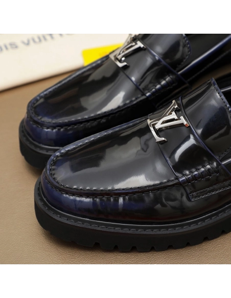 Louis Vuitton leather shoes 058,Louis Vuitton Leather Shoes,LOUIS VUITTON Sneakers,Business Shoes