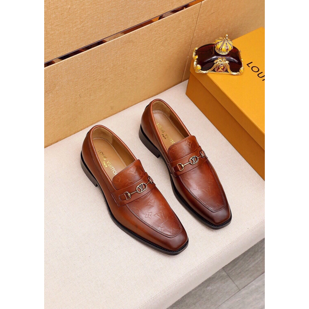 Louis Vuitton leather shoes 064,Louis Vuitton Leather Shoes,LOUIS VUITTON Sneakers,Business Shoes