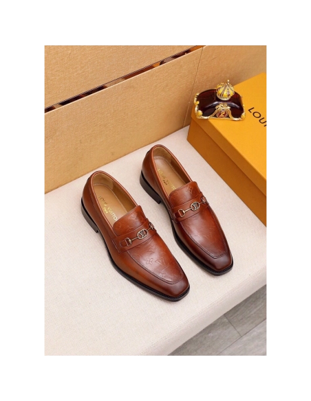 Louis Vuitton leather shoes 064,Louis Vuitton Leather Shoes,LOUIS VUITTON Sneakers,Business Shoes