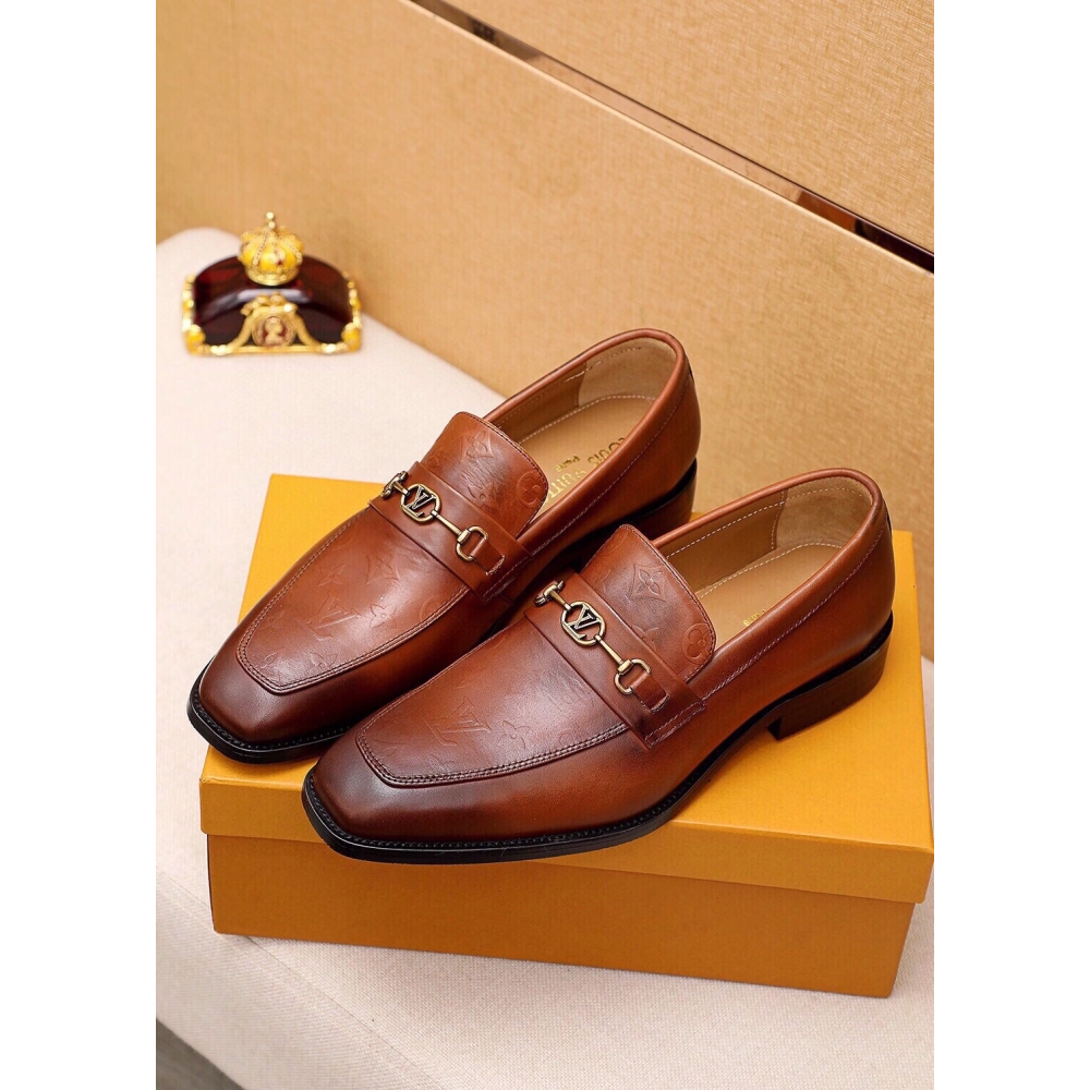 Louis Vuitton leather shoes 064,Louis Vuitton Leather Shoes,LOUIS VUITTON Sneakers,Business Shoes