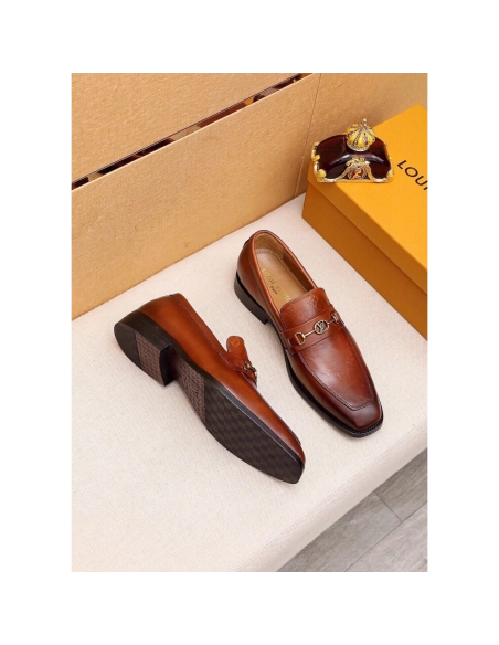 Louis Vuitton leather shoes 064,Louis Vuitton Leather Shoes,LOUIS VUITTON Sneakers,Business Shoes
