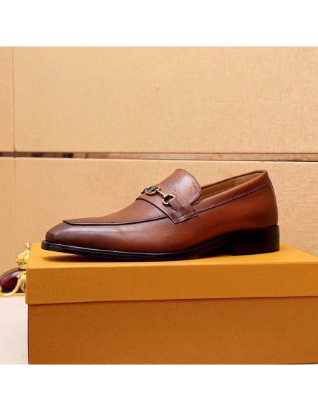 Louis Vuitton leather shoes 064,Louis Vuitton Leather Shoes,LOUIS VUITTON Sneakers,Business Shoes