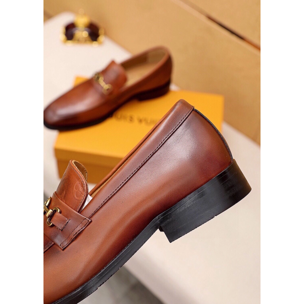 Louis Vuitton leather shoes 064,Louis Vuitton Leather Shoes,LOUIS VUITTON Sneakers,Business Shoes