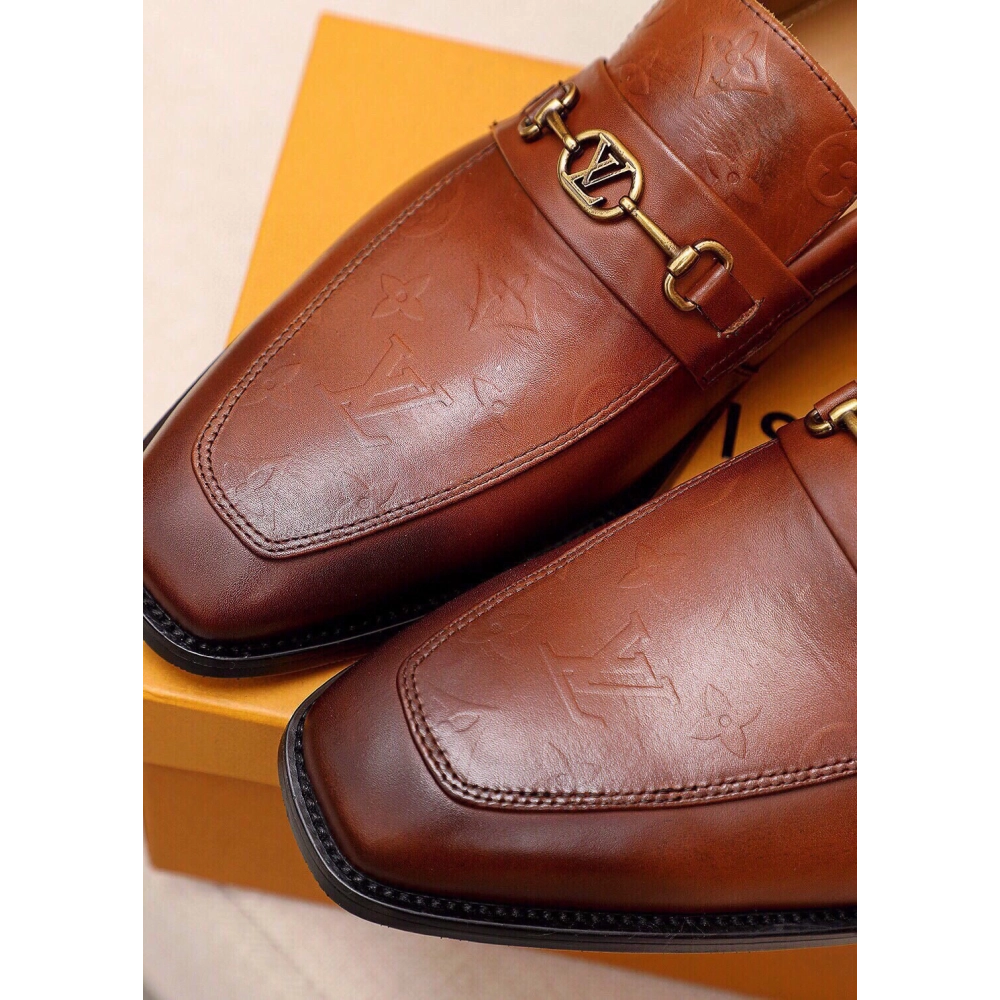 Louis Vuitton leather shoes 064,Louis Vuitton Leather Shoes,LOUIS VUITTON Sneakers,Business Shoes