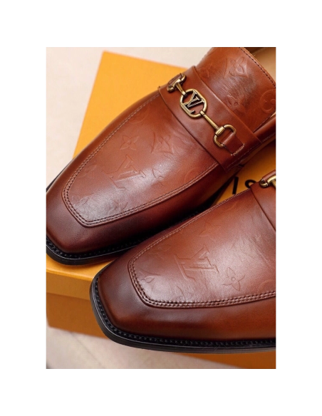 Louis Vuitton leather shoes 064,Louis Vuitton Leather Shoes,LOUIS VUITTON Sneakers,Business Shoes
