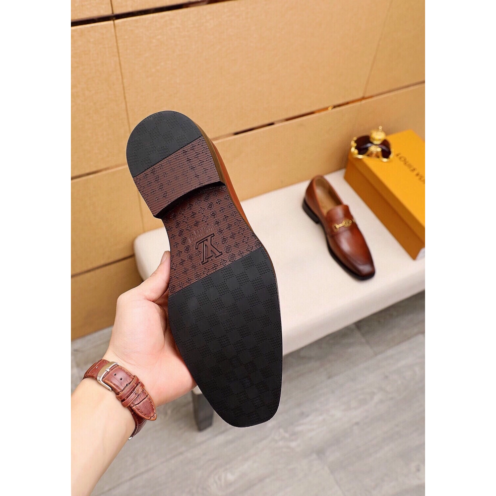 Louis Vuitton leather shoes 064,Louis Vuitton Leather Shoes,LOUIS VUITTON Sneakers,Business Shoes