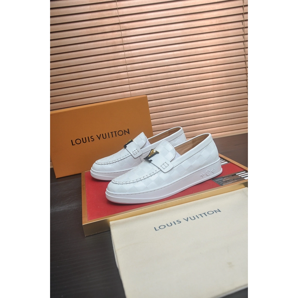 Louis Vuitton leather shoes 065,Louis Vuitton Leather Shoes,LOUIS VUITTON Sneakers,Business Shoes