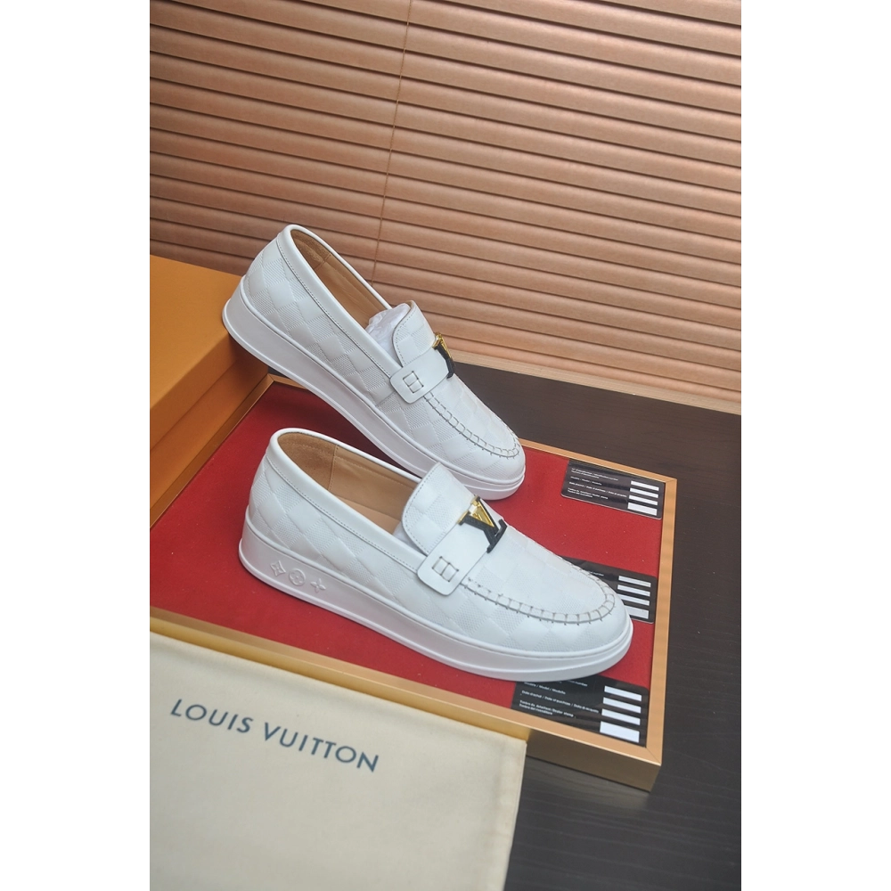 Louis Vuitton leather shoes 065,Louis Vuitton Leather Shoes,LOUIS VUITTON Sneakers,Business Shoes