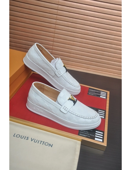 Louis Vuitton leather shoes 065,Louis Vuitton Leather Shoes,LOUIS VUITTON Sneakers,Business Shoes