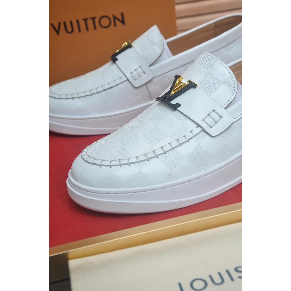 Louis Vuitton leather shoes 065,Louis Vuitton Leather Shoes,LOUIS VUITTON Sneakers,Business Shoes