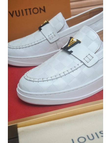 Louis Vuitton leather shoes 065,Louis Vuitton Leather Shoes,LOUIS VUITTON Sneakers,Business Shoes