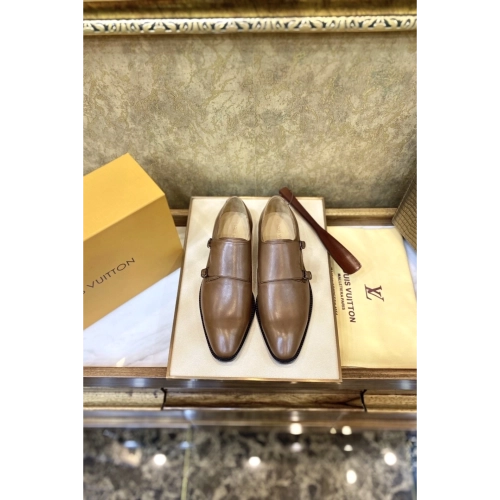 Louis Vuitton leather shoes 067,Louis Vuitton Leather Shoes,LOUIS VUITTON Sneakers,Business Shoes