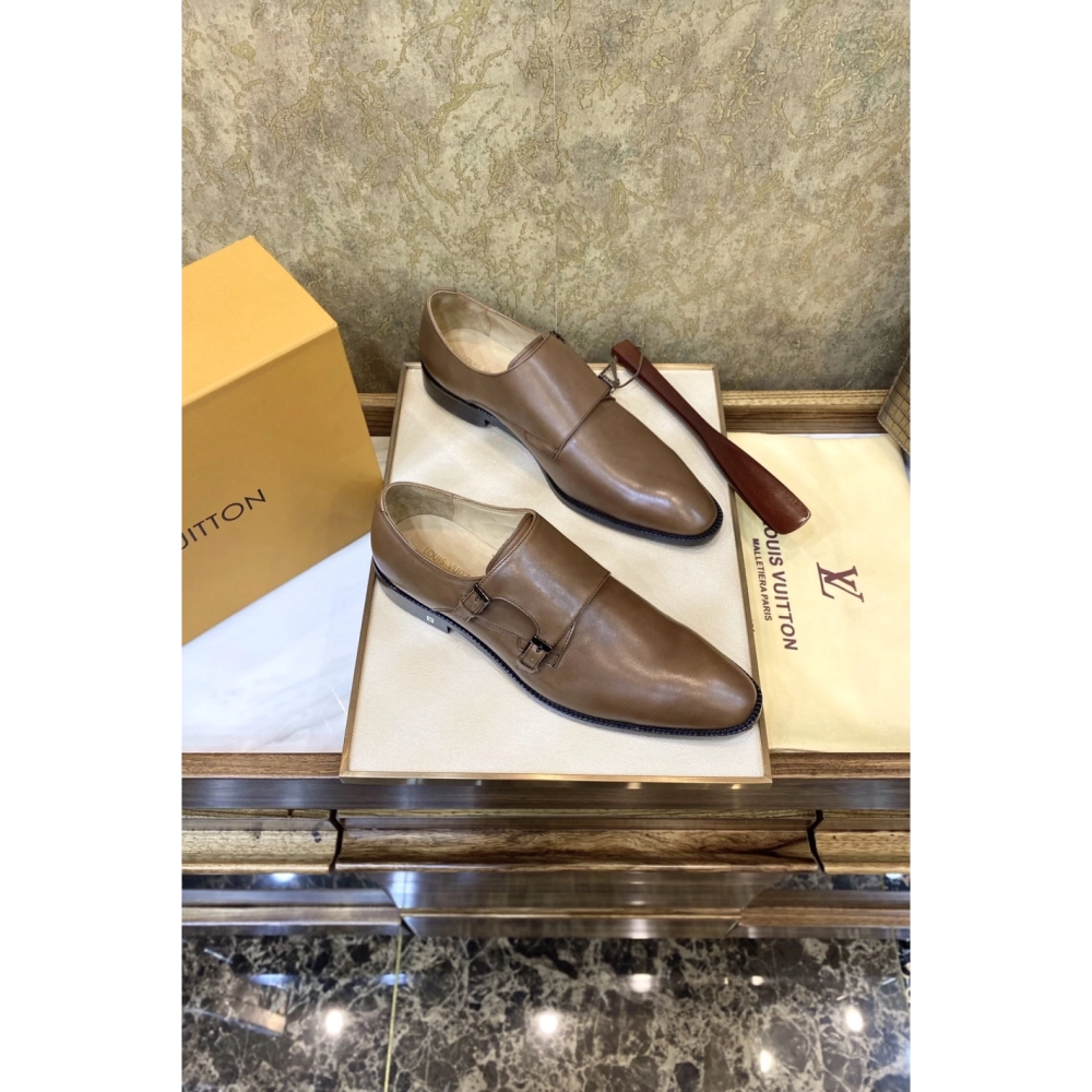 Louis Vuitton leather shoes 067,Louis Vuitton Leather Shoes,LOUIS VUITTON Sneakers,Business Shoes