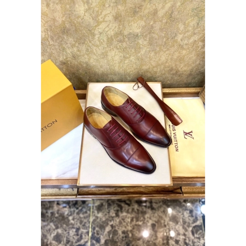Louis Vuitton leather shoes 070,Louis Vuitton Leather Shoes,LOUIS VUITTON Sneakers,Business Shoes